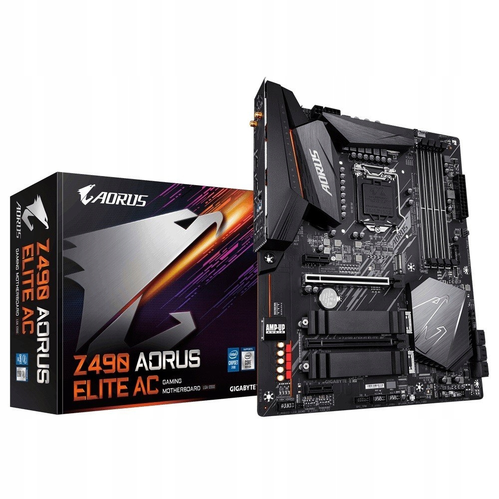 Płyta główna Z490 AORUS ELITE AC s1200 4DDR4 HDMI