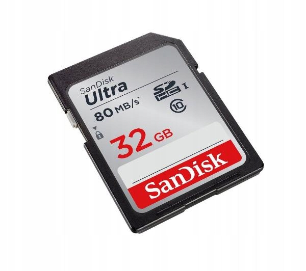 Купить Карта памяти SanDisk Ultra SDHC 32 ГБ, 80 МБ/с, CL10: отзывы, фото, характеристики в интерне-магазине Aredi.ru