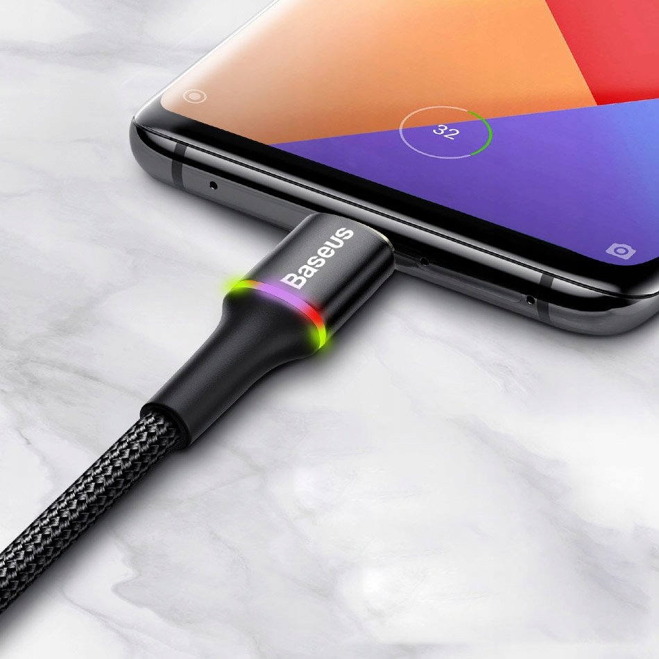 Купить Кабель Baseus Strong Micro USB 2А со светодиодом 200см: отзывы, фото, характеристики в интерне-магазине Aredi.ru