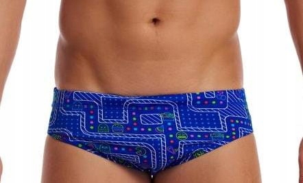 Kąpielówki męskie Funky Trunks Much Munchies - slipy L (UK36)