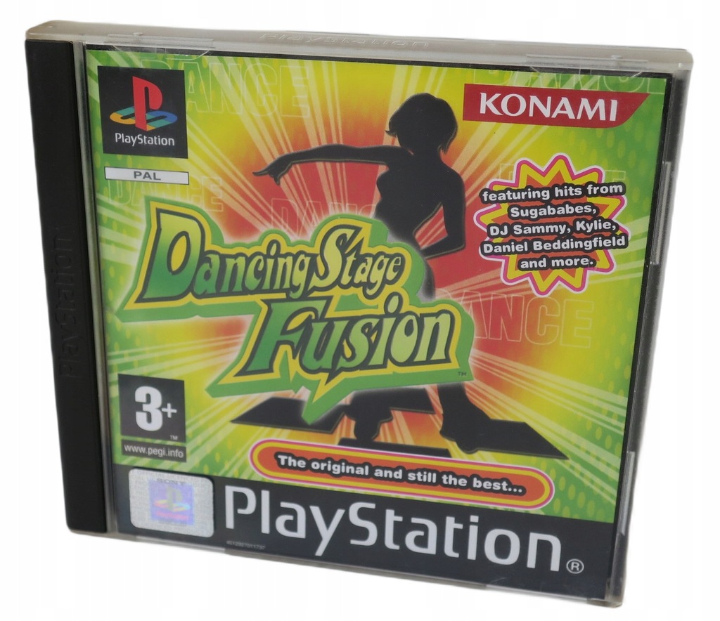 PS1 DANCING STAGE FUSION PLAYSTATION 1 PSX