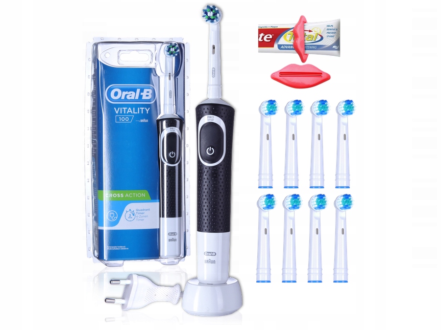Купить Набор электрических зубных щеток Oral-B Vitality 100: отзывы, фото, характеристики в интерне-магазине Aredi.ru