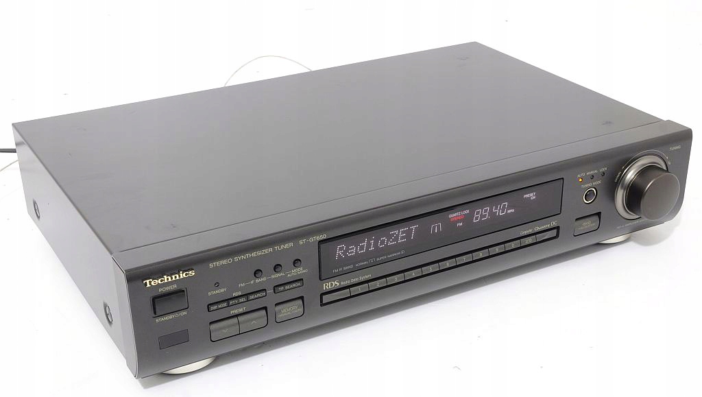 TECHNICS ST-GT650 TUNER RADIOWY RDS NAJWYŻSZY MODEL !