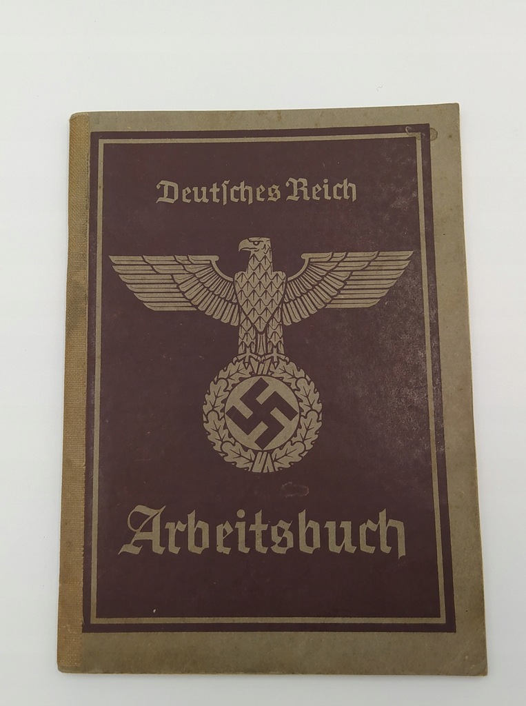 Arbeitsbuch Golleschau Teschen (Cieszyn) 1940 *