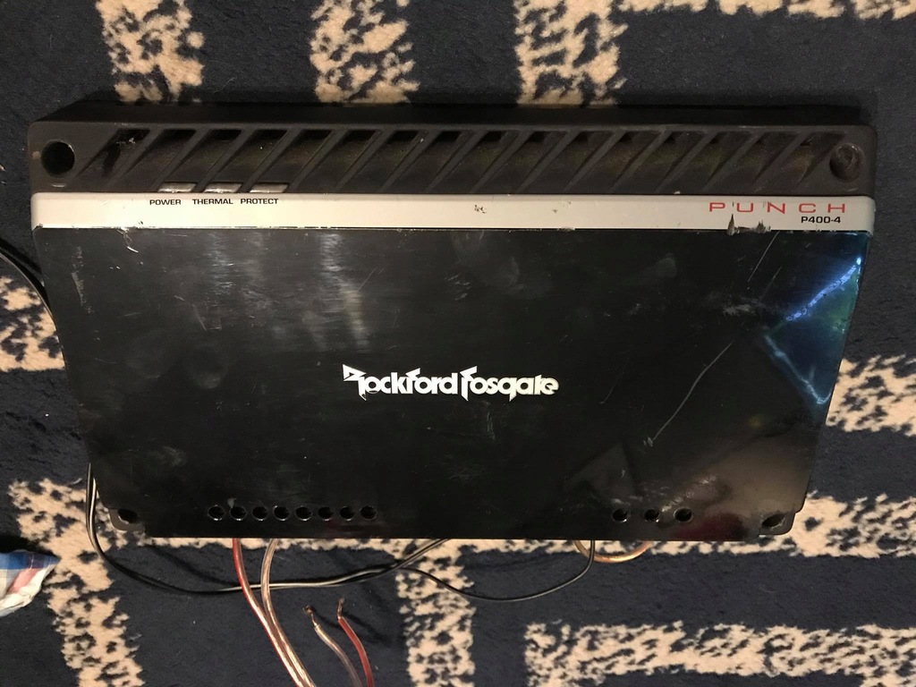Rockford Fosgate P400-4 アンプ P400X4 （パンチシリーズ） – E:S CORPORATION