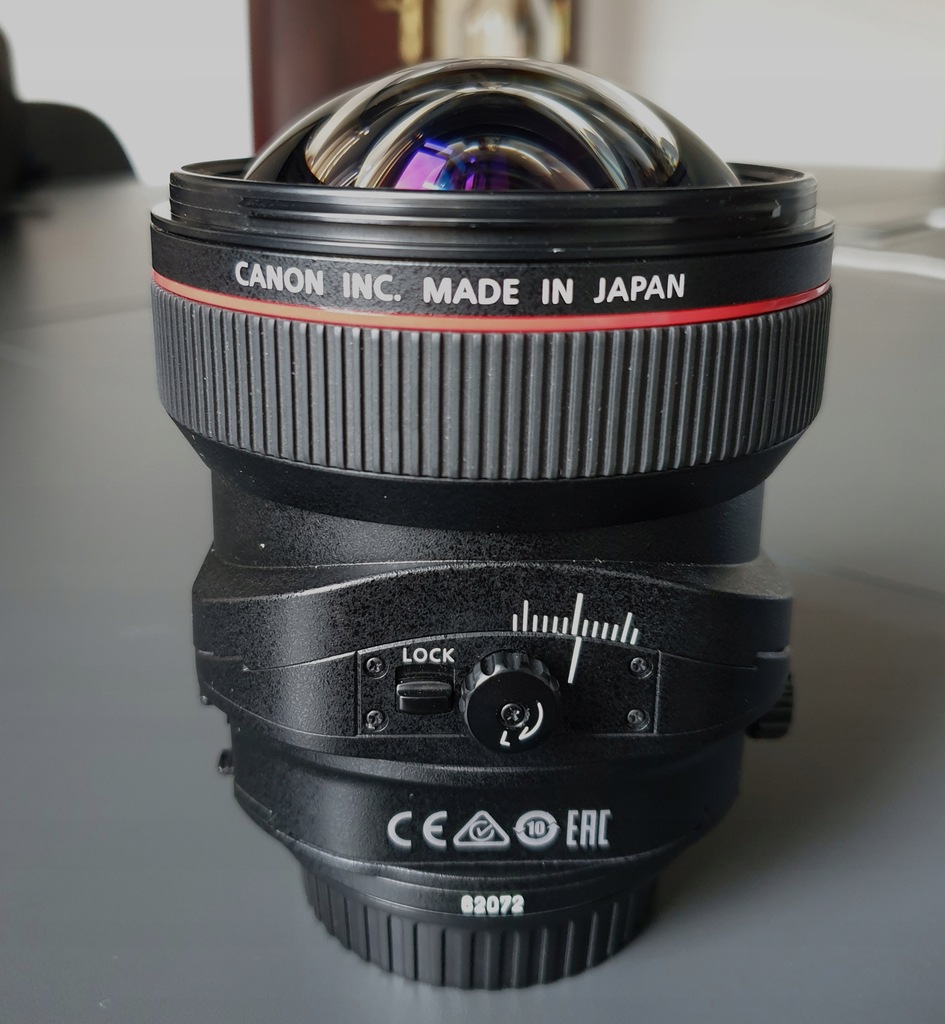 CANON Tilt Shift TS-E 17mm f/4 Faktura Vat