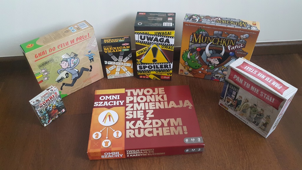 Munchkin + Pan tu nie stał + Gnaj do celu w PRLu,