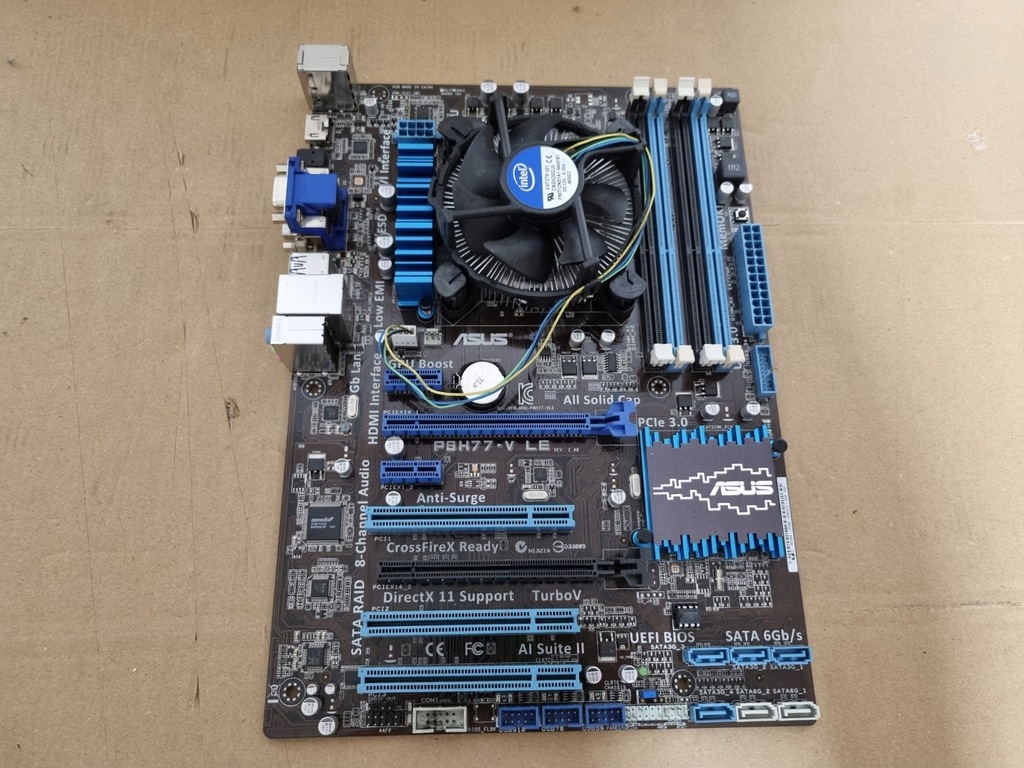 Płyta ASUS P8H77-V LE FV - 12493752098 - oficjalne archiwum Allegro