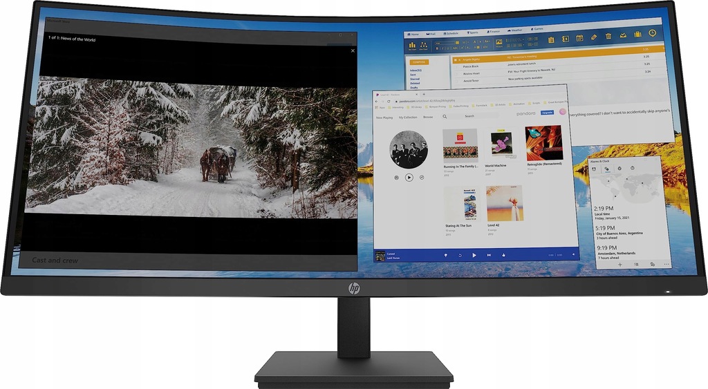 Monitor HP M34d 34 cale, QHD Ultra Wide 1440p,
