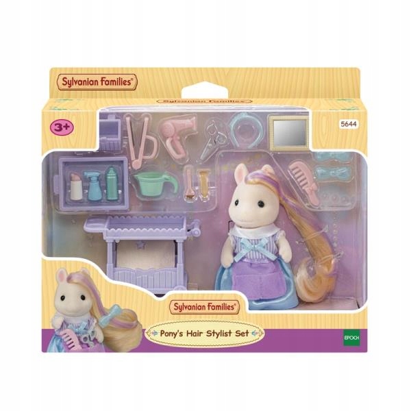 Sylvanian Families Kucyk z długimi włosami zestaw