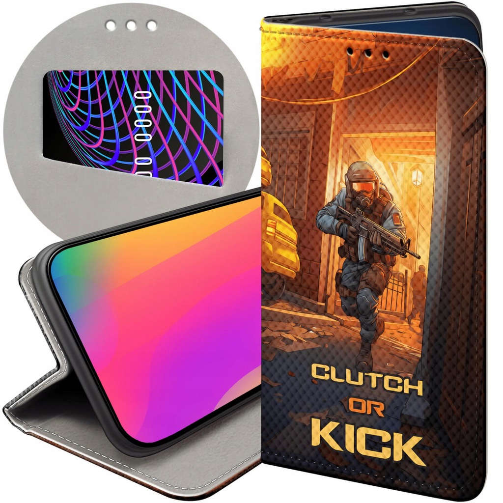 ETUI Z KLAPKĄ DO ONEPLUS 11 5G WZORY CS GO COUNTER-STRIKE FUTERAŁ POKROWIEC