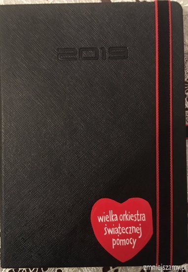Ekskluzywny kalendarz książkowy na 2019r. dla WOŚP