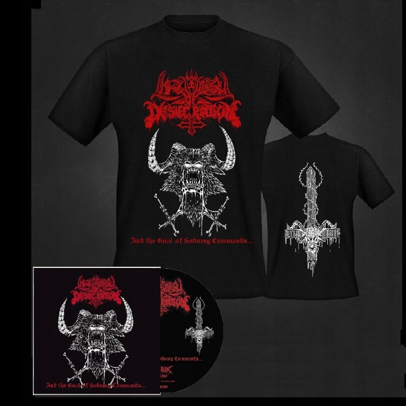 LITURGY OF DESECRATION T-Shirt + CD bundle