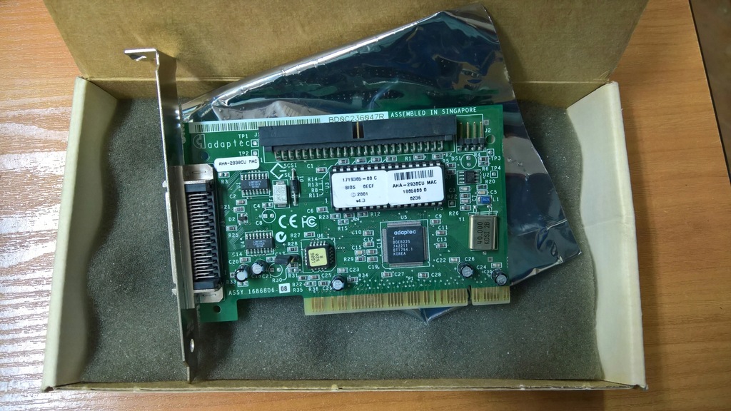 NOWY Kontroler SCSI Adaptec AHA-2930CU MAC PCI 50p