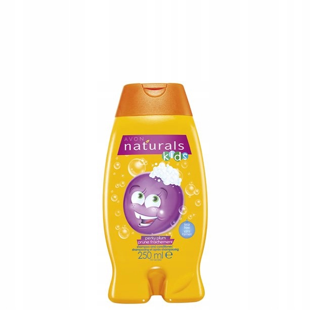 Avon Naturals Kids Szampon i odżywka - Śliwka