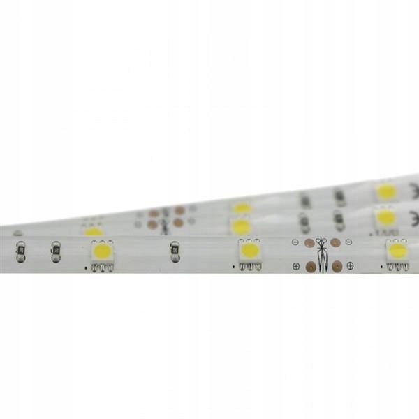 Whitenergy Taśma LED 5m 30szt 7.2W ciepła biała