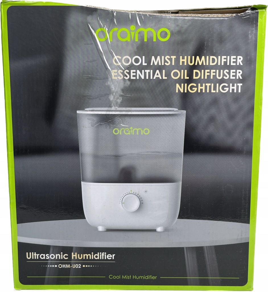 Nawilżacz ultradźwiękowy ORAIMO OHM-U02 biały