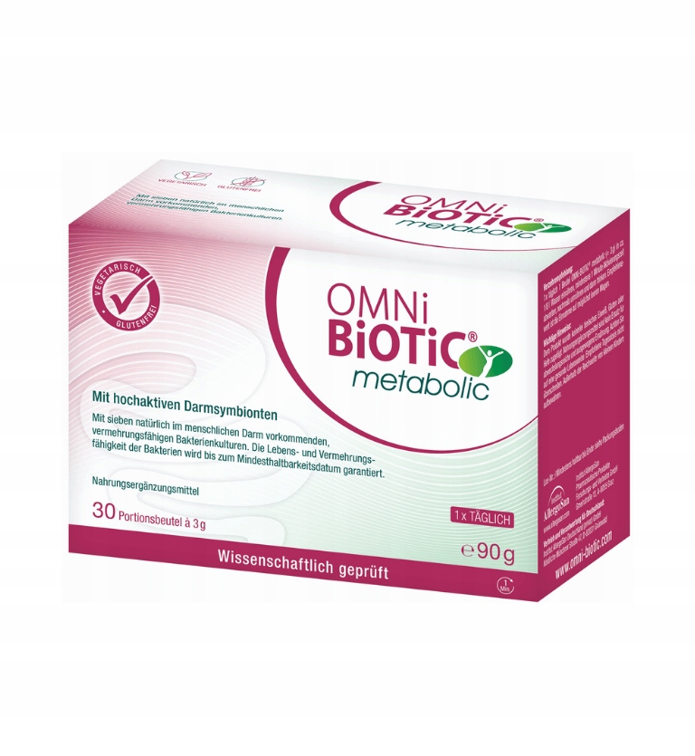 Suplementy diety Omni-Biotic Metabolic Saszetki 30 x 3 g