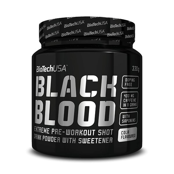 BIOTECH USA BLACK BLOOD CAF+ 300G SIŁA KOFEINA MOC