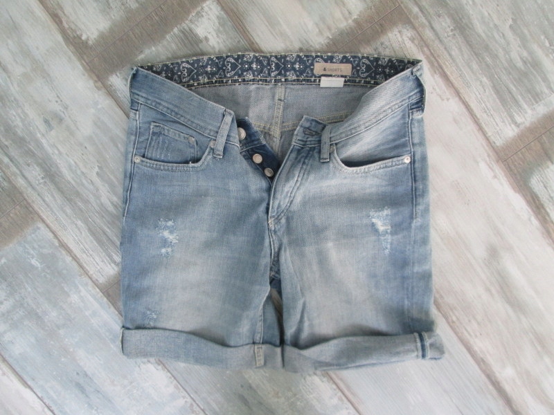H&M___bermudy szorty jeans __34 XS