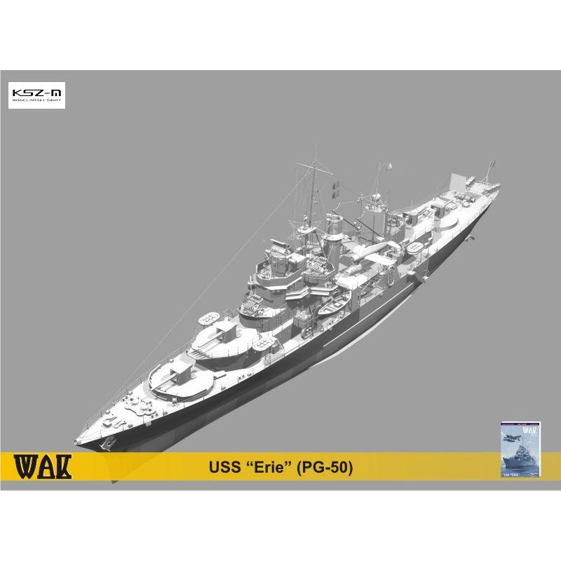 Купить WAK 2-3/14 Американская канонерская лодка USS Erie 1:200: отзывы, фото, характеристики в интерне-магазине Aredi.ru