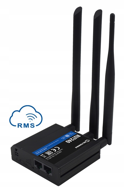 RUT240 4G LTE Cat4 - Mobilny Router + RMS 24 miesi