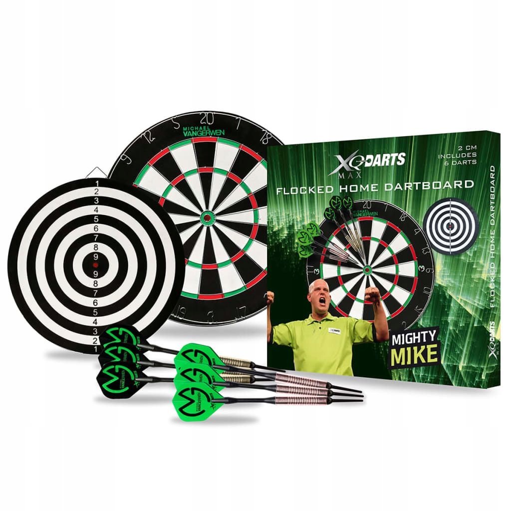 XQmax Darts MvG Zestaw tarcz do darta z włókien