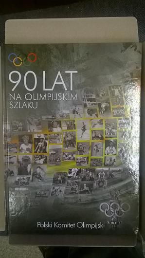 Książka "90 Lat na Olimpijskim Szlaku"
