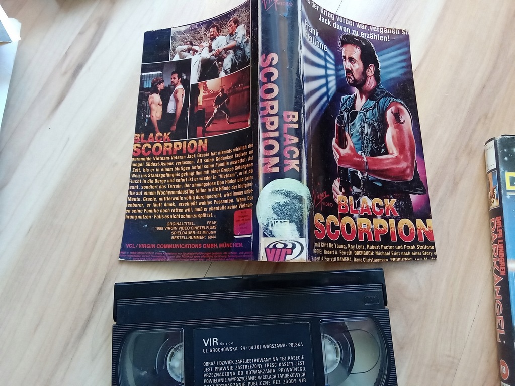 CZARNY SKORPION - VIR - VHS
