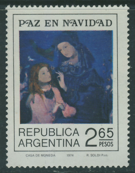 Argentina 2,65 pesos - Paz en Navidad