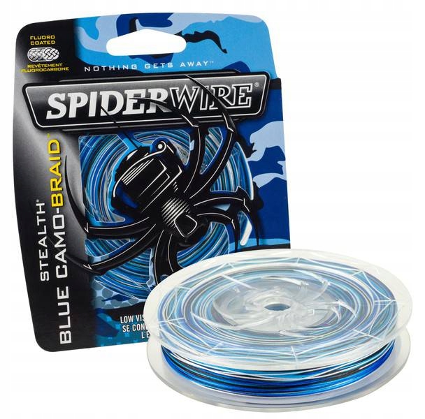 Plecionka SpiderWire Stealth Blue Camo 0,06mm 137m