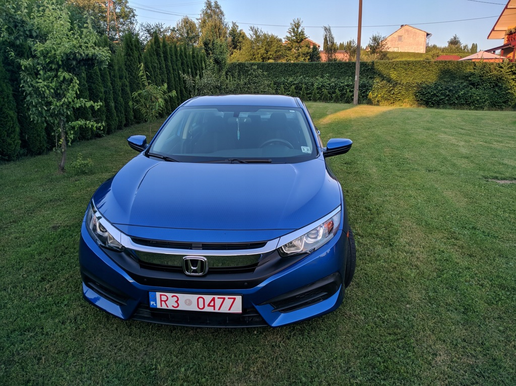 Honda Civic X 2016r 2.0 158KM PIĘKNA z USA 8293471753