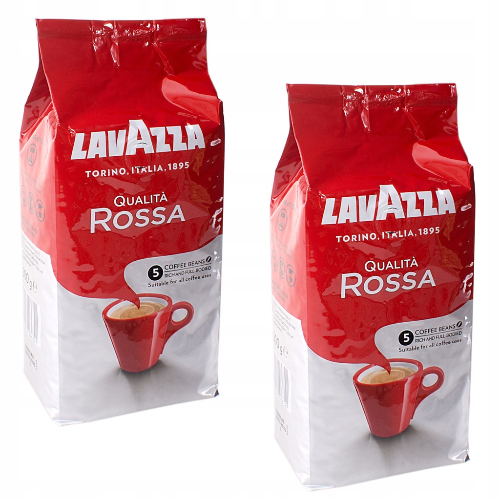 Kawa ziarnista Lavazza Qualita Rossa 2 x 500 g