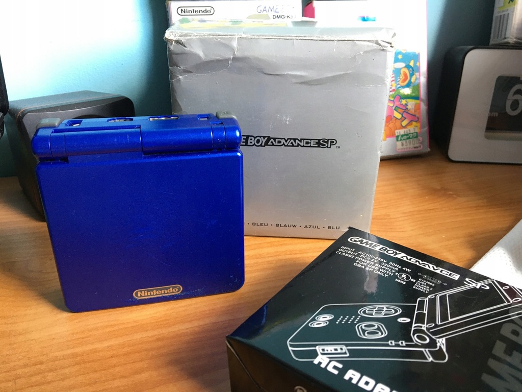 Game Boy Advance SP + BOX - z polskiego rynku!