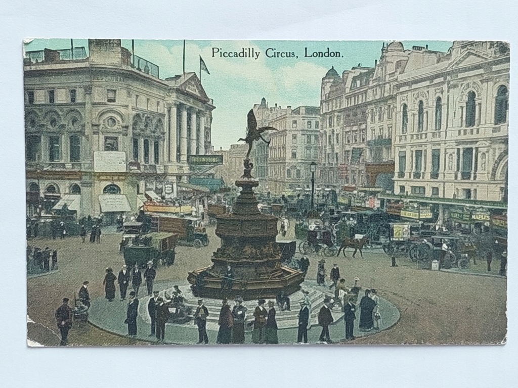 Anglia Londyn Piccadilly Circus do Radom 1923