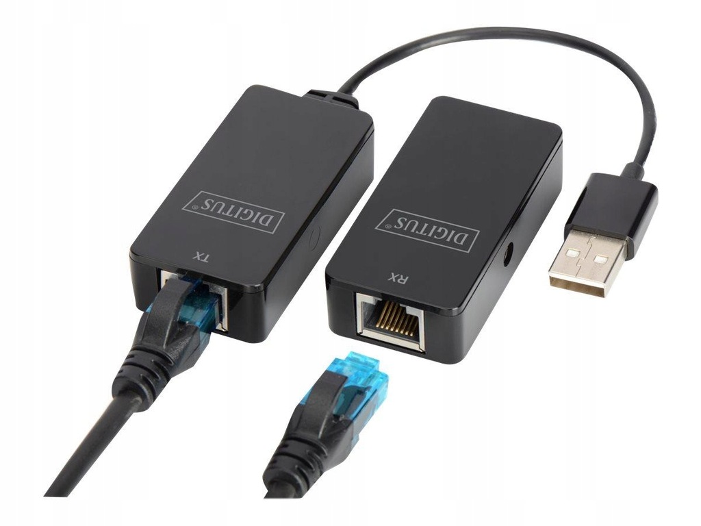 DIGITUS DA-70141 DIGITUS Przedłużacz/Extender USB 2.0 SuperSpeed po skrętce