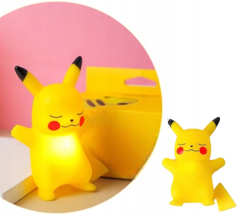 Lampka nocna POKEMON PIKACHU DLA DZIECKA ŻÓŁTA