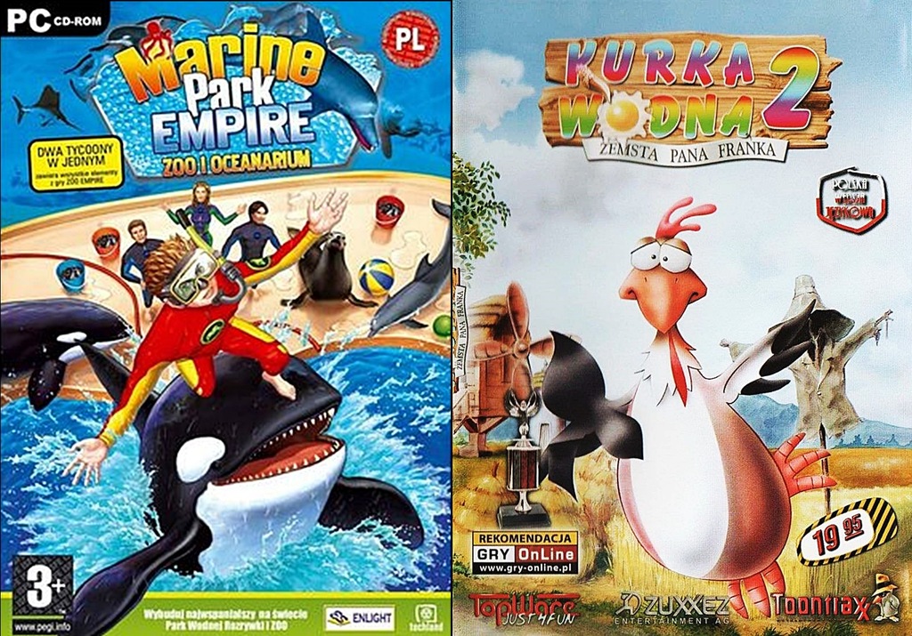 Kurka Wodna 2 + Marine Park Empire POLSKIE WERSJE