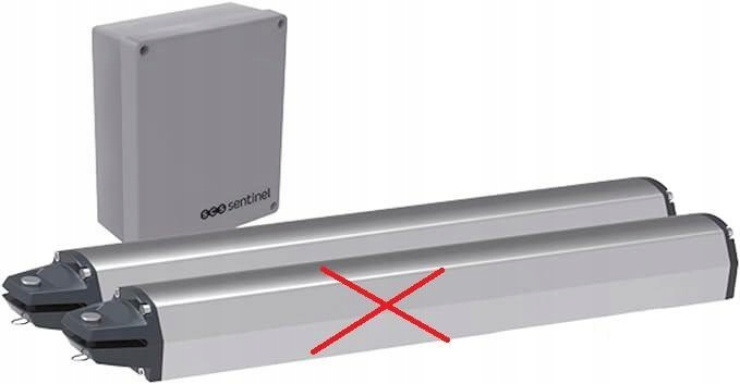Napęd bramy skrzydłowej SCS Sentinel MVE0101 szary
