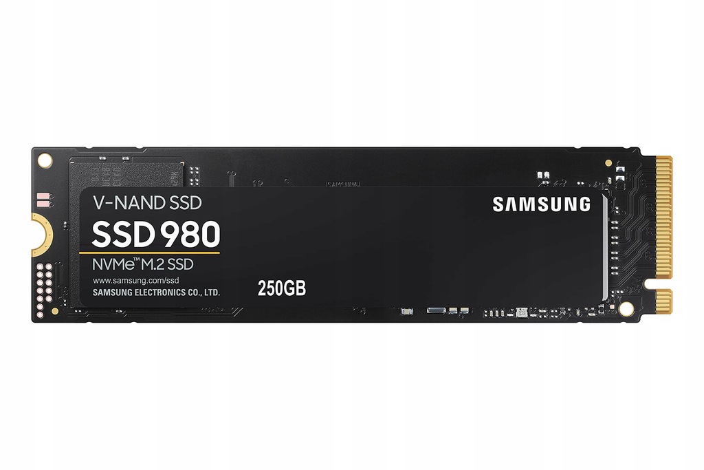 Samsung 980 250 Gb PCIe 3.0 (do 2900 MB/s) NVMe