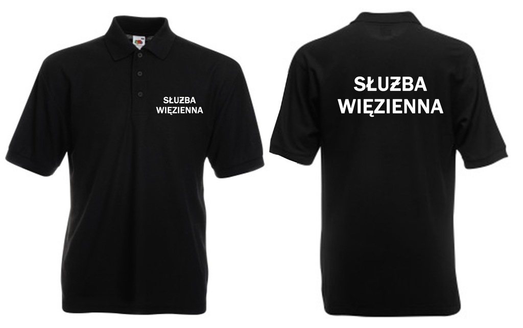 Koszulka polo Służba Więzienna męska 3XL