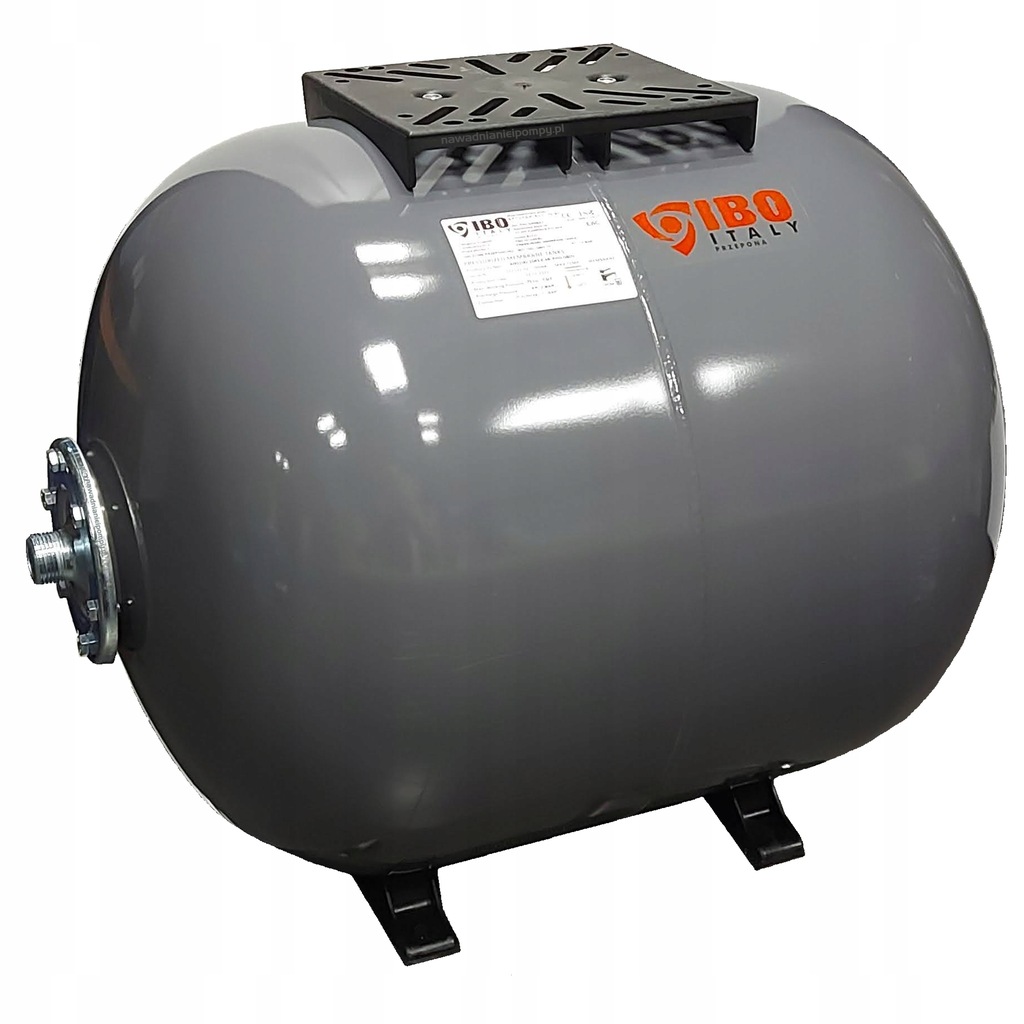 IBO Zbiornik przeponowy GBH 100L poziomy - ITALY