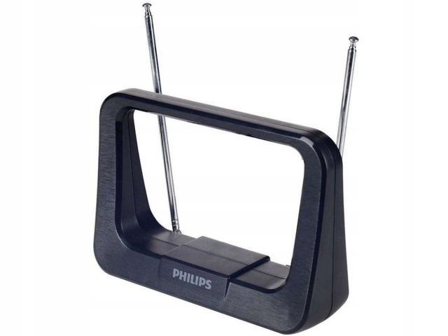 ANTENA TV PHILIPS WEWNĘTRZNA 28DB UHF/VHF/FM/HDTV