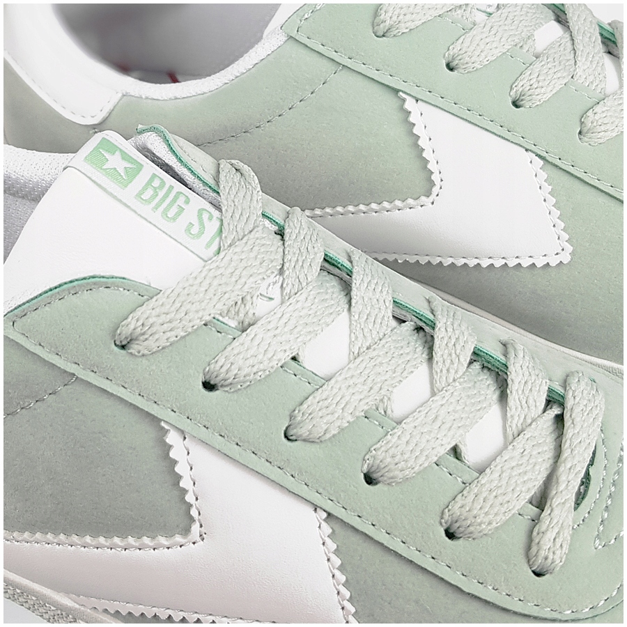 Купить Женские кроссовки Big Star зеленые туфли DD274300 37: отзывы ...