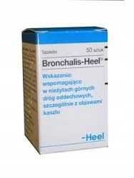 HEEL BRONCHALIS - HEEL tabletki podjęzykowe, 50 sz