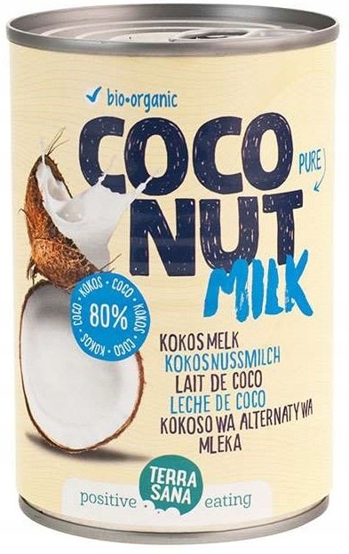 COCONUT MILK - NAPÓJ KOKOSOWY BEZ GUMY GUAR (22 %