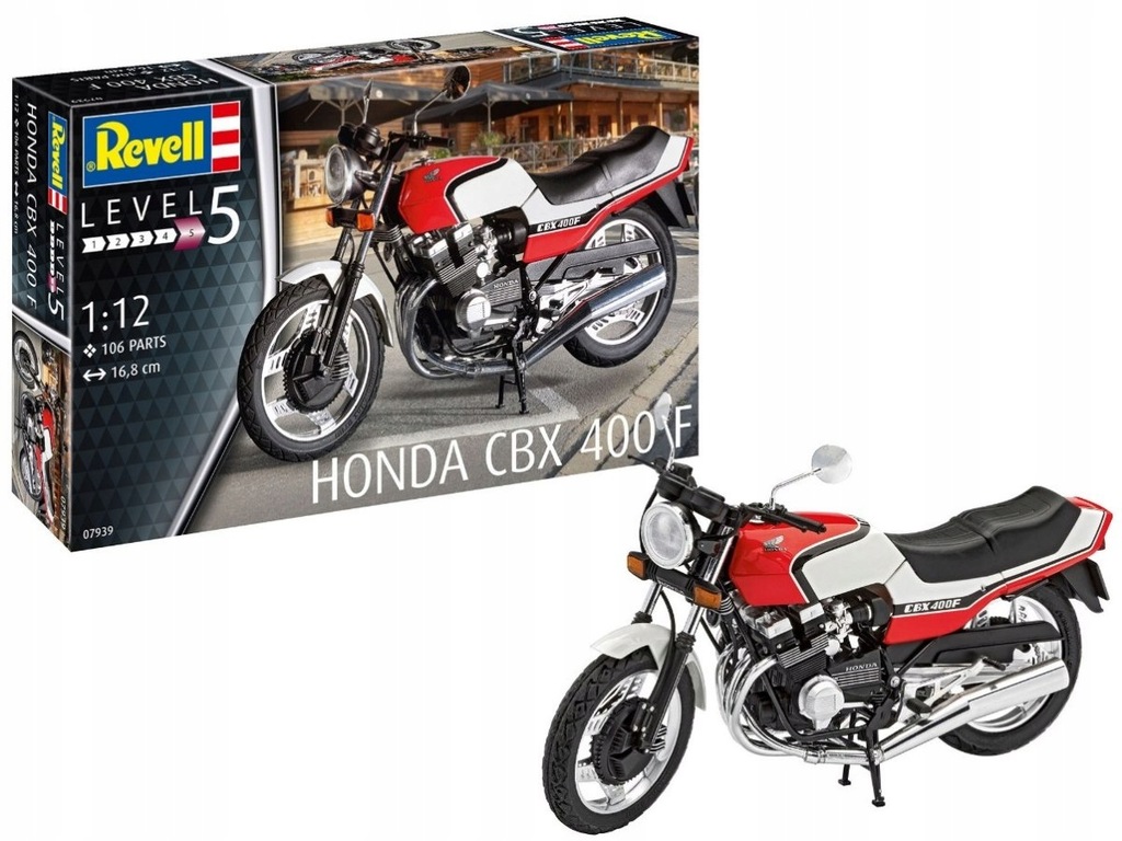 Model do sklejania Revell Motocykl Honda CBX 400 F