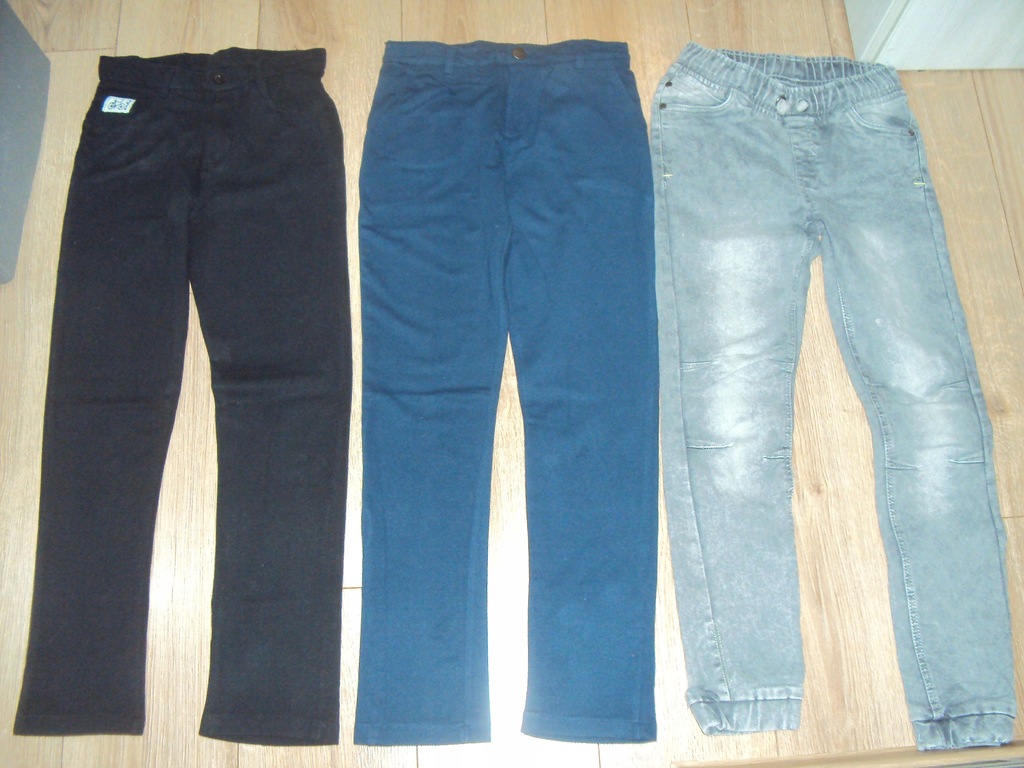 ENDO spodnie chinosy 2 szt SMYK jeansy 152 j.nowe
