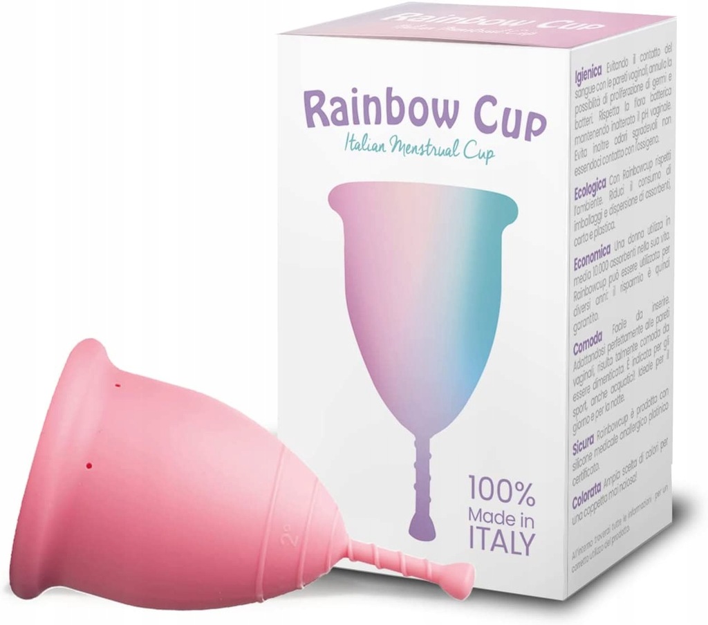 Kubeczek menstruacyjny RAINBOW CUP