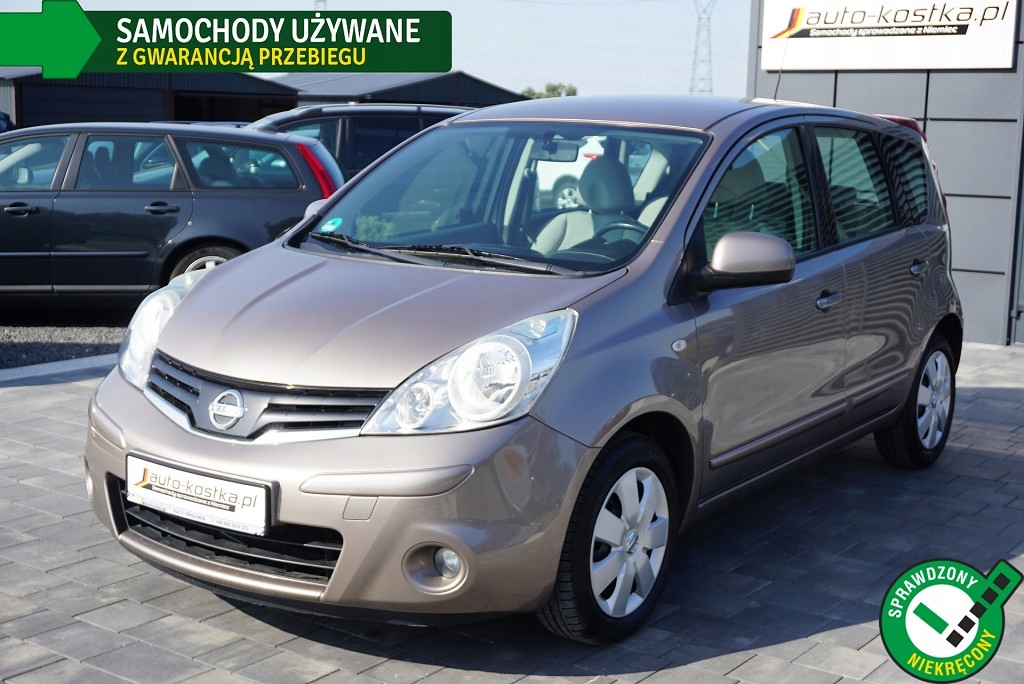 Nissan Note I-ręka! Klima, Tempomat, Multifunkcja,